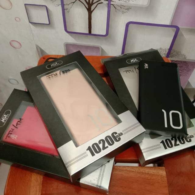 Power Bank JGT 018X 10200 mAh