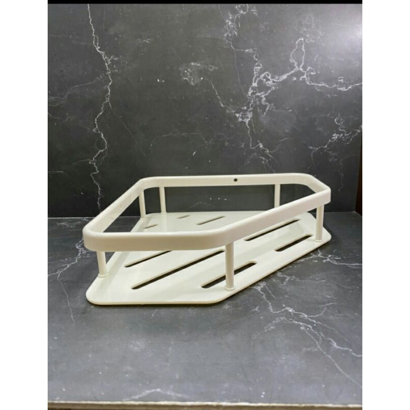 Rak sabun sudut aluminium / Tempat sabun sudut aluminium