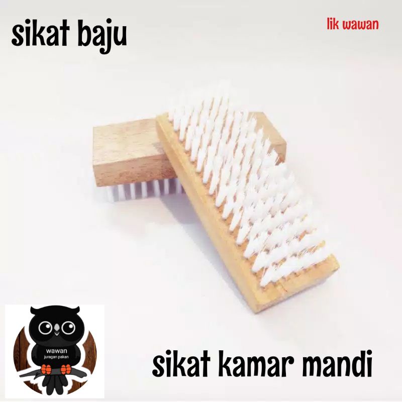 sikat baju ,sikat kayu / SIKAT PEMBERSIH KAMAR MANDI