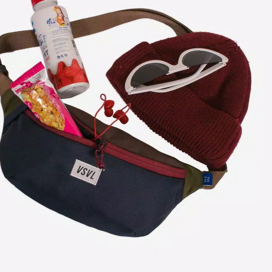 Diminati%  Waist bag visval / Sling bag kanvas / Sling bag pria / Tas Selempang pria / Fashion pria