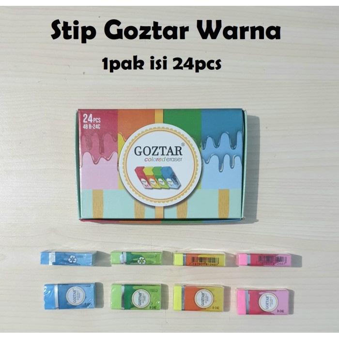 

1 Pcs Stip/Penghapus Goztar Warna B-24C