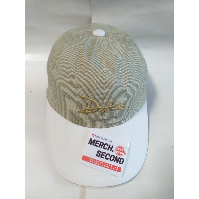 Topi Caps "Daks Golf Outdoor" Cap (DAKS LONDON) PL Preloved Second