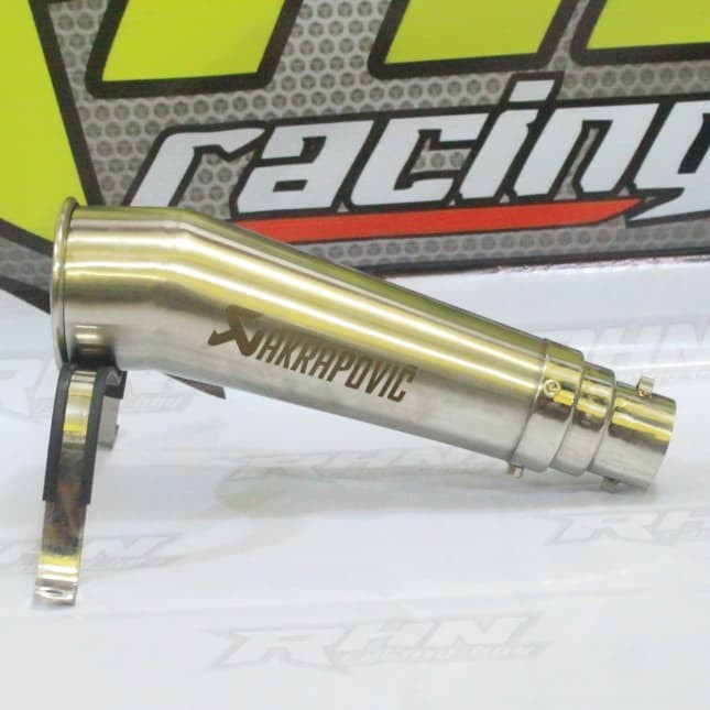 KNALPOT RACING AKRAPOVIC MEGAPHONE SILINCER ONLY
