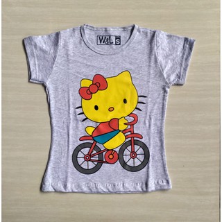  Baju  Kaos  Atasan Anak  Cewe Usia 2 6 tahun motif Hello  