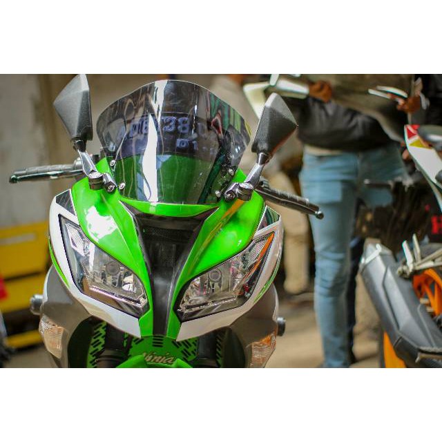 VISOR NINJA 250 FI MODEL ZX-636 WINDSHIELD NINJA 250 ZX636 FRAME ZX 636 KEDOK ZX 636 VISOR ZX636