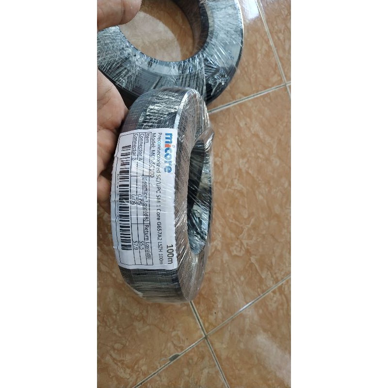 Kabel fiber optic 100m dc precon