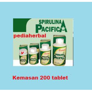 [[BISA COD]] Spirulina Pasifica Luxor 200 tablet NEW Kode 341