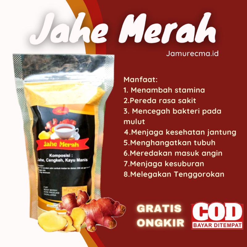 JAHE MERAH  INSTAN 1KG RASA PEDES COCOK BUAT ANGKRINGAN DAN WARUNG