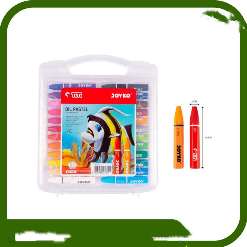 Crayon isi 24 joyko / Squeezy / oil pastel 24 colours