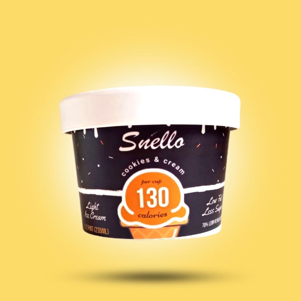

Snello Gelato (M) - Cookies & Cream 130kcal