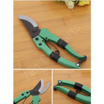 Gunting Dahan / Gunting Ranting Model bengkok Pruning shears Besttools - Gunting taman Warna Hijau