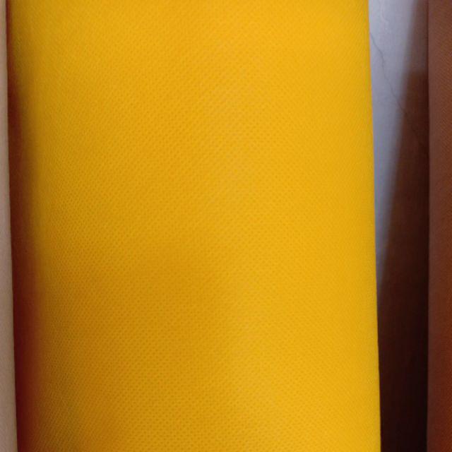 Tissue Kertas /Tissue furing/ Kain Hand Bouquet/ Spunbond gsm mix /kain furing/kain spunbond per meter-Kuning Tua 75 gsm