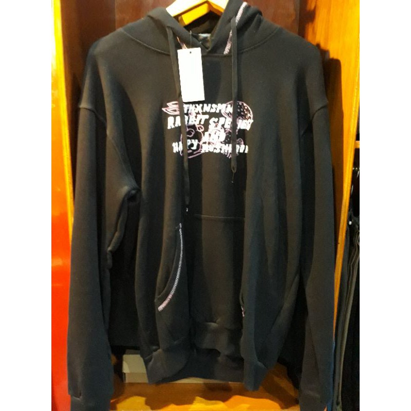 HOODIE BLACK THANKSINSOMNIA