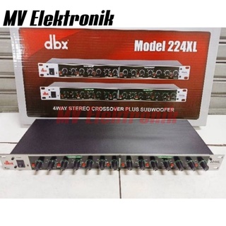 Crossover DBX 224XL + Subwoofer 4 Way Dbx 224 XL