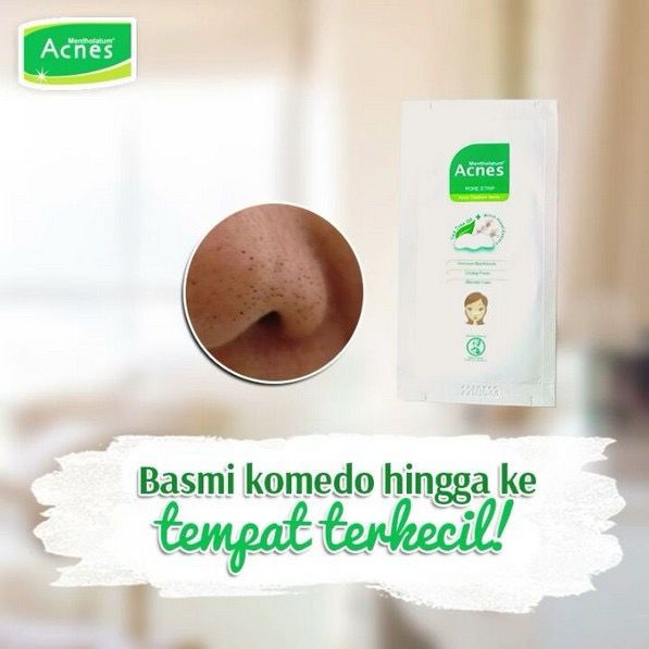 ✿ELYSABETHME✿ ACNES pore strip plester angkat KOMEDO  BPOM kertas untuk white black head