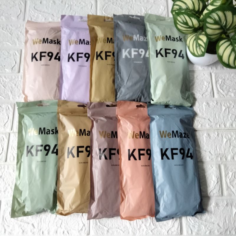 Masker WeMask KF94 Non medical [isi 10 pcs]