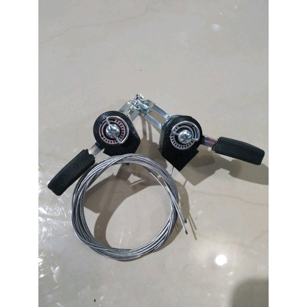 k 4 Operan gigi shifter sepeda federal MTB 6 7 speed model jempol