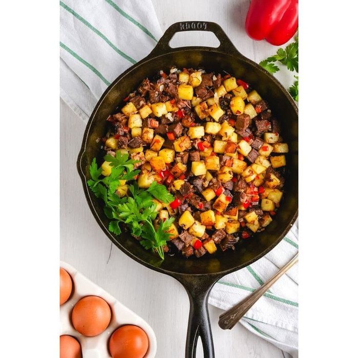 TERLARIS LODGE CAST IRON SKILLET PAN 26CM