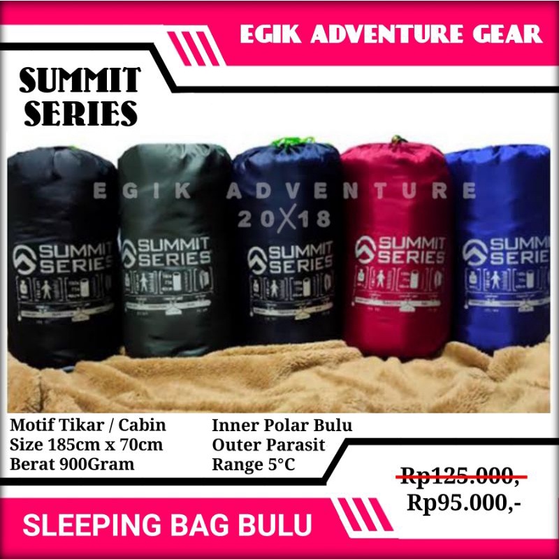 Sleeping bag | Sleeping Bag Dacron | Kantong Tidur | SB Mummy