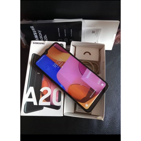 Handphone Second Murah Samsung A20s 4/64 hp seken 'bekas samsung a20s fullset