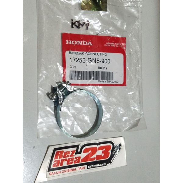 Klem karet sambungan karburator filter honda gand supra win prima