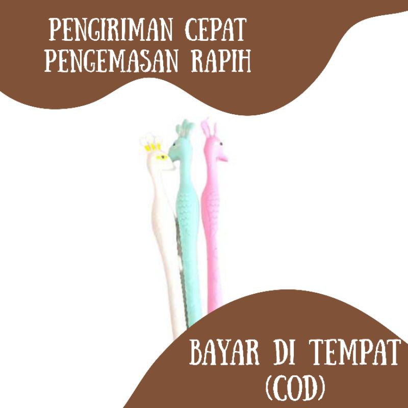 

5 PCS PULPEN KARAKTER ANIMAL UNIK TERMURAH!!!