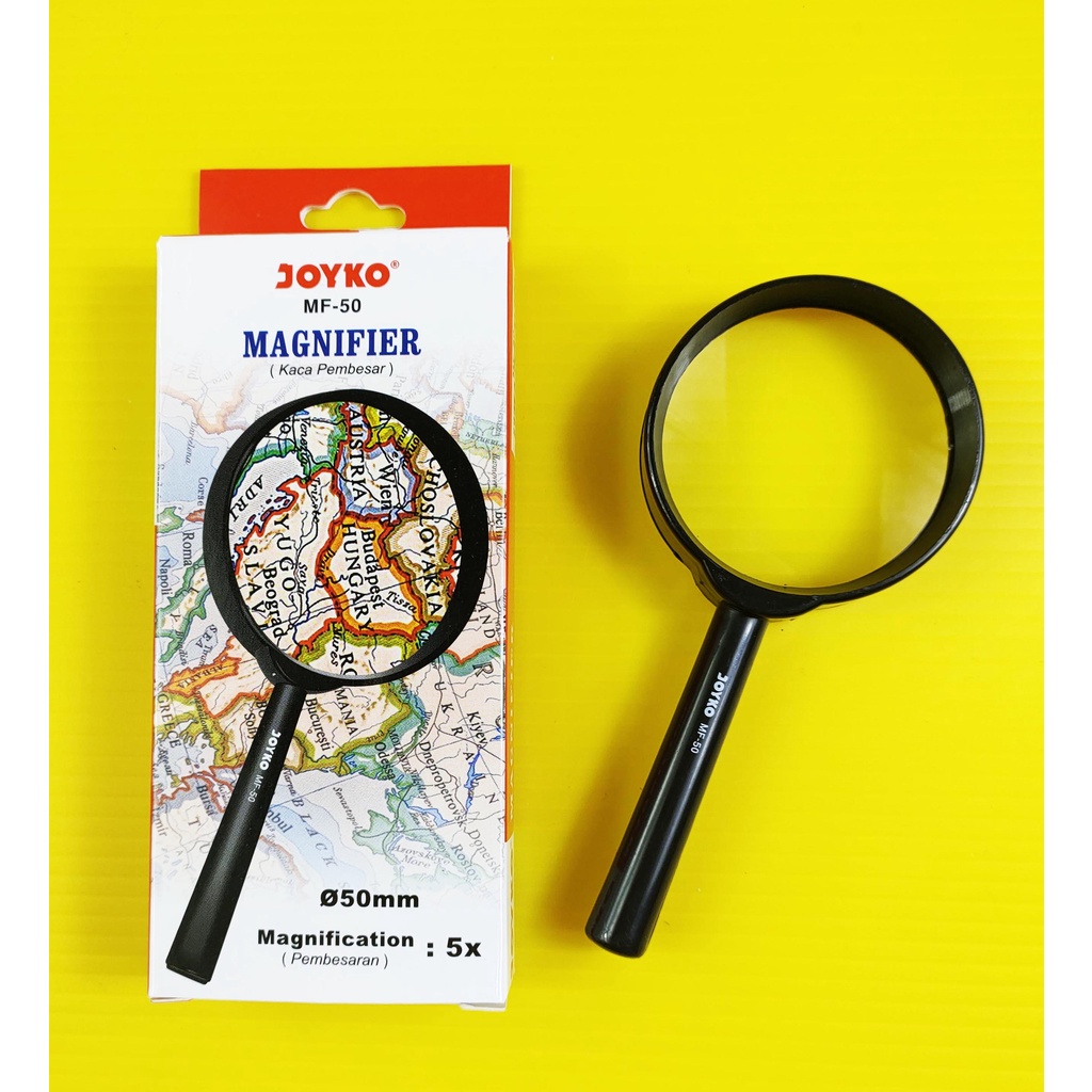 

KACA PEMBESAR / MAGNIFYING GLASS / MAGNIFIER JOY ART JOYKO 50 MM