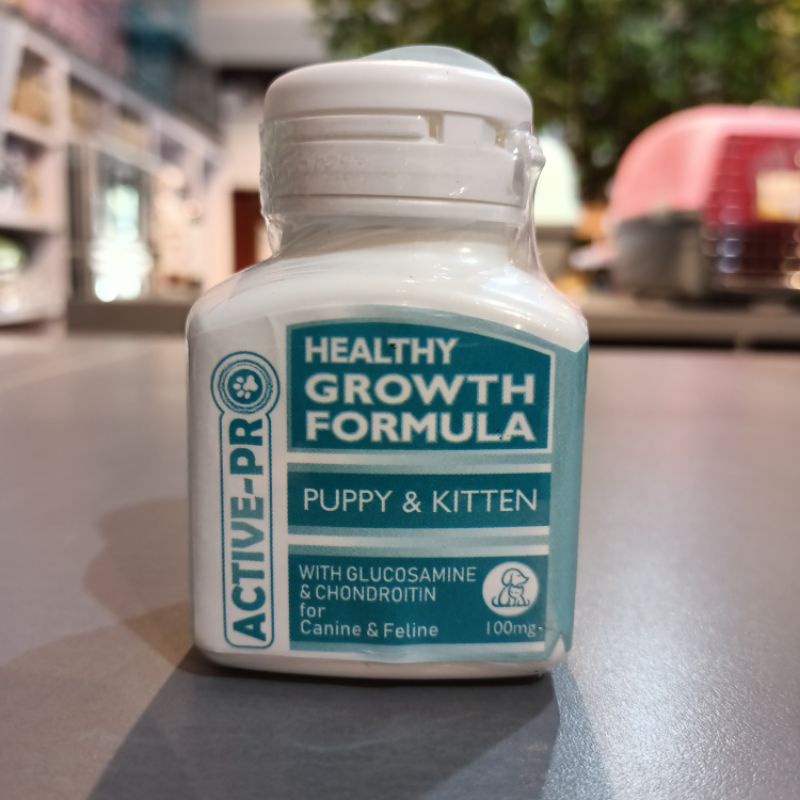 ACTIVE PRO Healthy Growth 30 Capsul / Multivitamin Untuk Anak Anjing Dan kucing