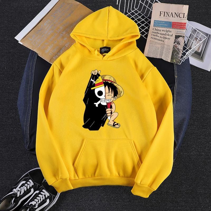 COD/DS/SWEATER HOODIE MONKEY LUFFY SIZE (M-L-XL-XXL)