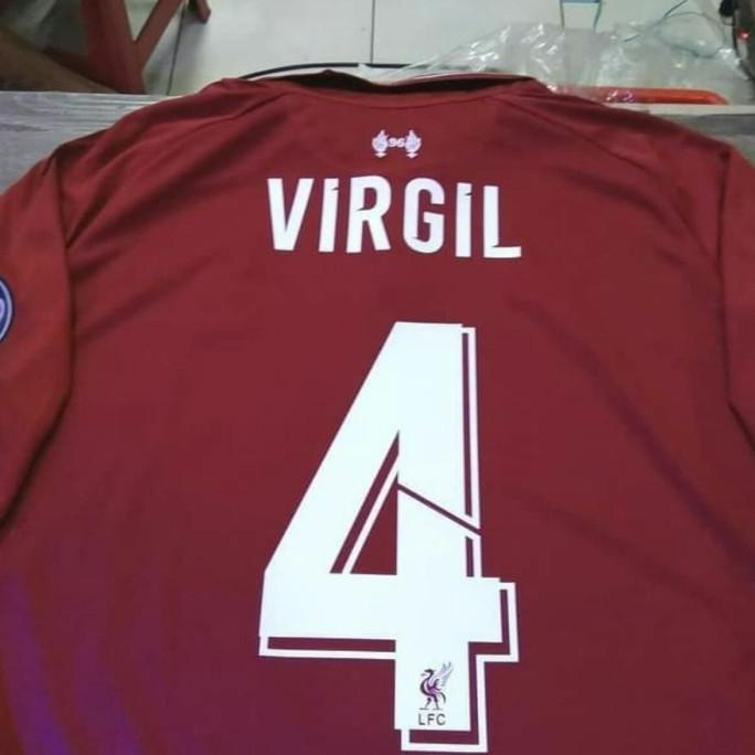 ~~~] Jersey Liverpool Home + NAMESET + FULL PATCH UCL Season 2018/2019 Grad