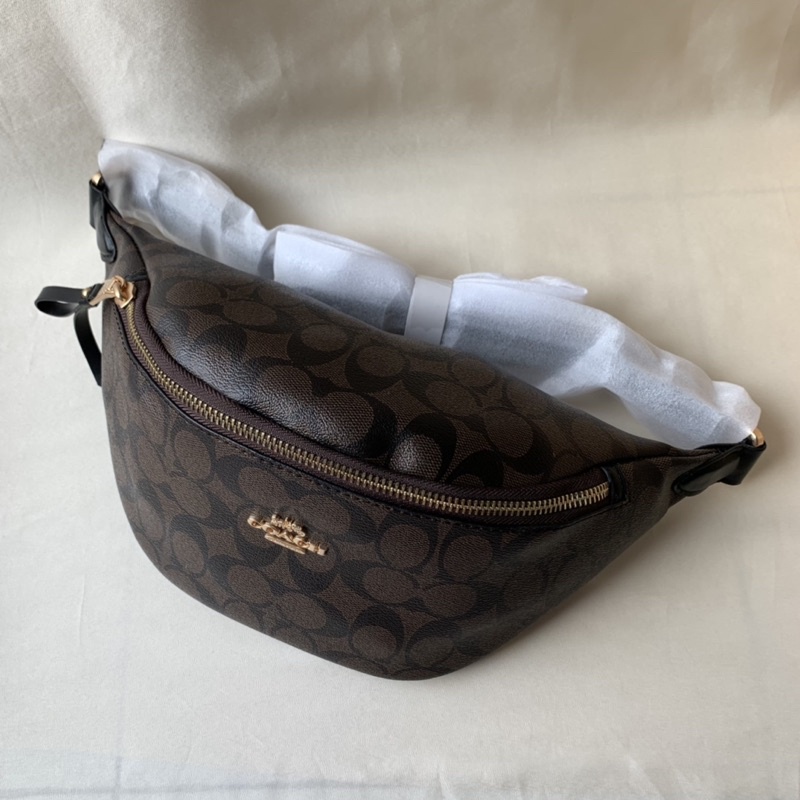 COACH BELT BAG IN SIGNATURE CANVAS (F48740)