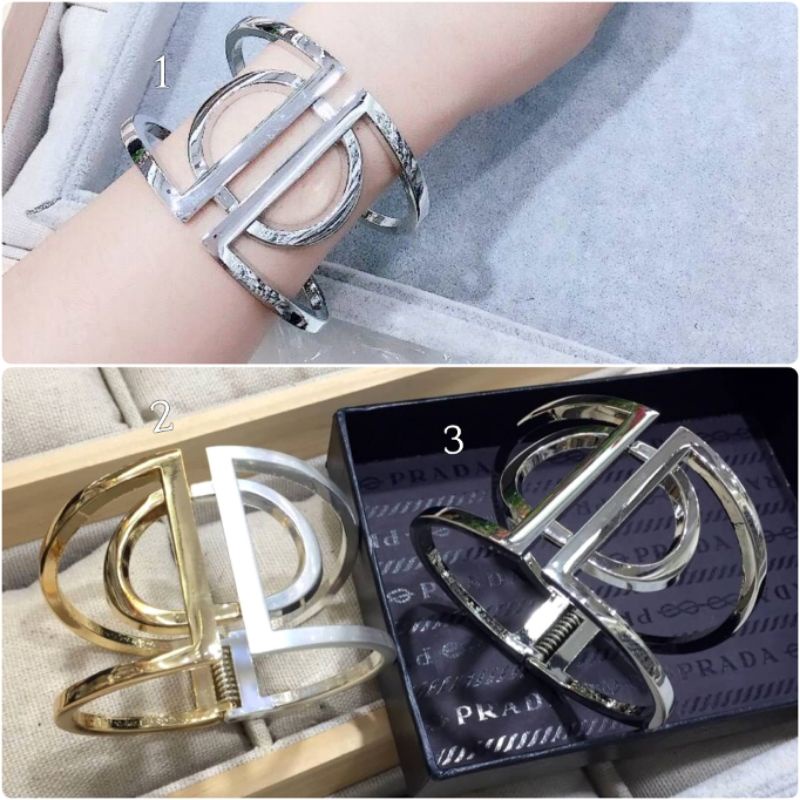 Gelang Bangle plat Premium Quality tidak mudah luntur Bracelet fashion import 03