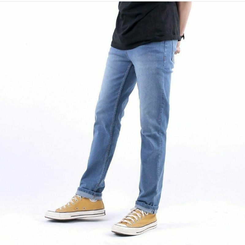 CELANA JEANS PRIA PANJANG STREATCH SKNNY SLIMFITK