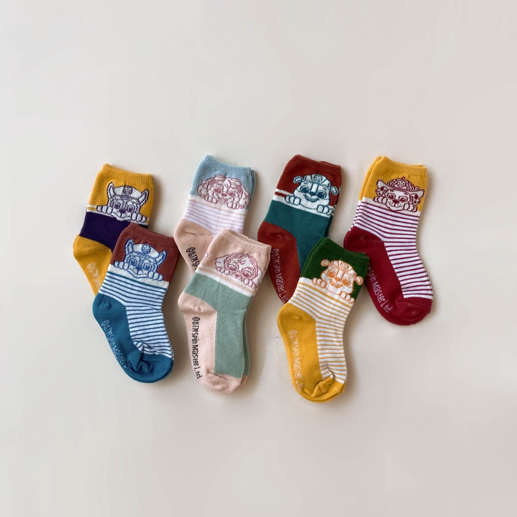 BOHOPANNA Paw Sock Paw Patrol Koas Kaki Anak