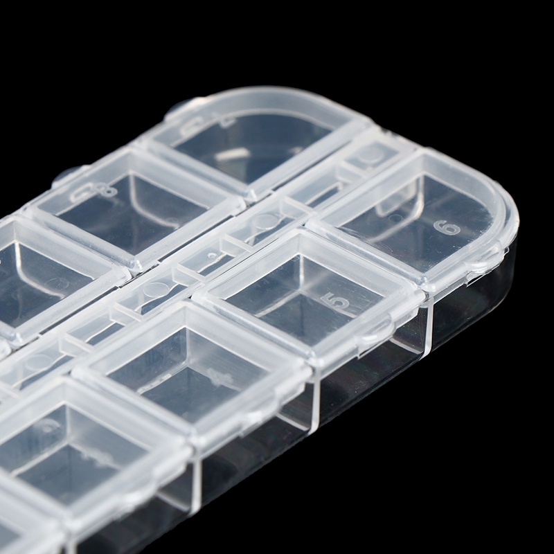 [FULL] 1PC Dental Storage Box 12 Container Dental Orthodontic Brackets Bands Parts Case