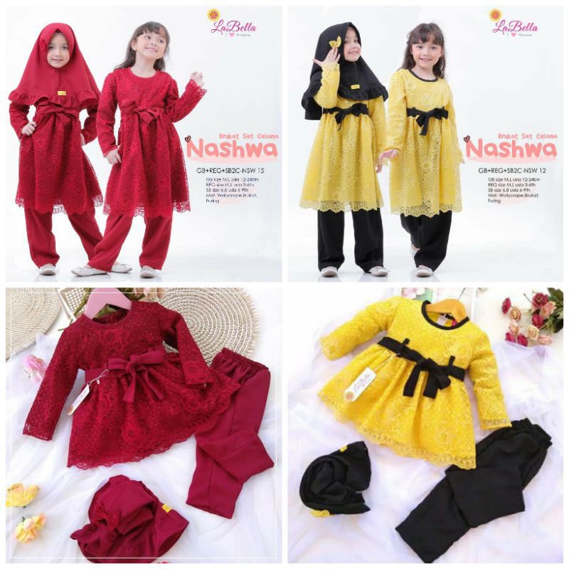 Set Baby celana Nashwa