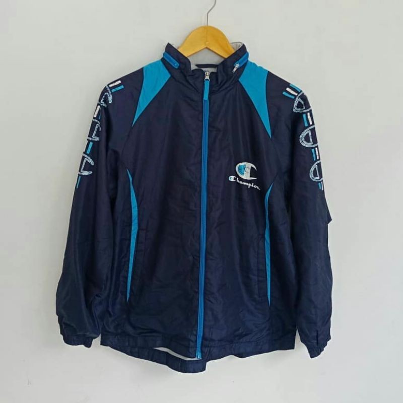 Jaket CHAMPIONS With Hidden Hoodie Bekas Second Original