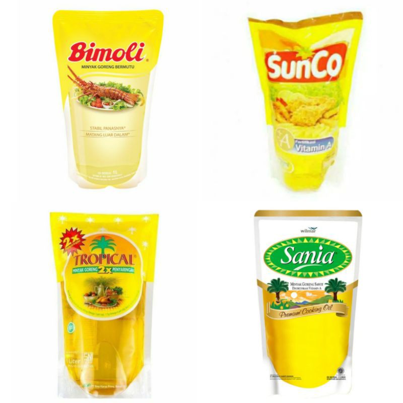 Bimoli Tropikal Sania Sunco Minyak Goreng 1liter Shopee Indonesia