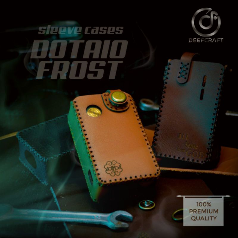 Premium Sleeve Case Dotaio Frost Free Tali Lanyard/ Holder Case dot aio frost/ leather sleeve dotaio