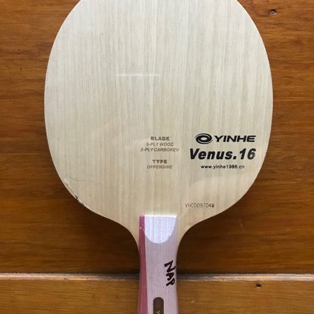 Kayu Bat Tenis Meja Pingpong Yinhe V16 Fl Carbon Kevlar