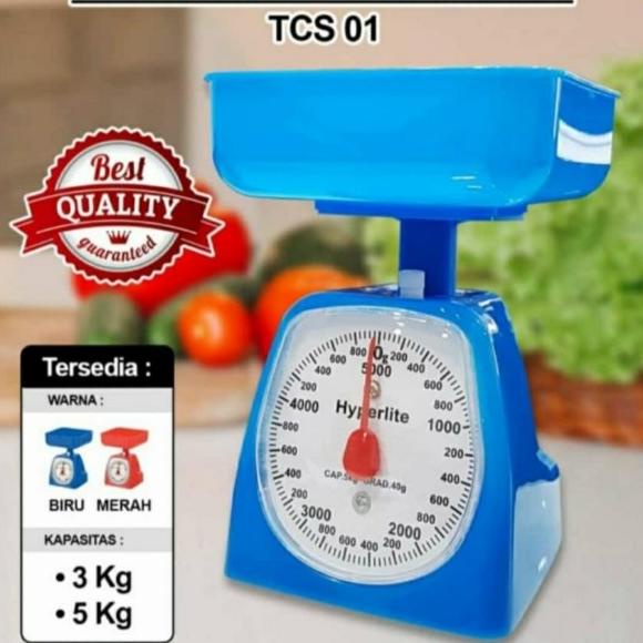 langsung order saja] timbangan dapur 5 kg timbangan kue ARASHI TCS01 analog