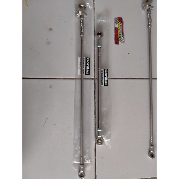Stik rem stainless set stanhub pnp CB GL MP TIGER merk gorila