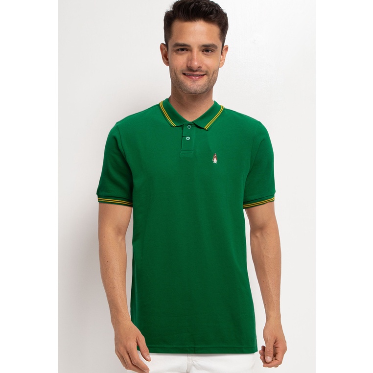 Kaos Polo Hush Puppies ORIGINAL 85047 Baju Atasan T-shirt T shirt Tee Kerah Ori Branded Asli Pria Co