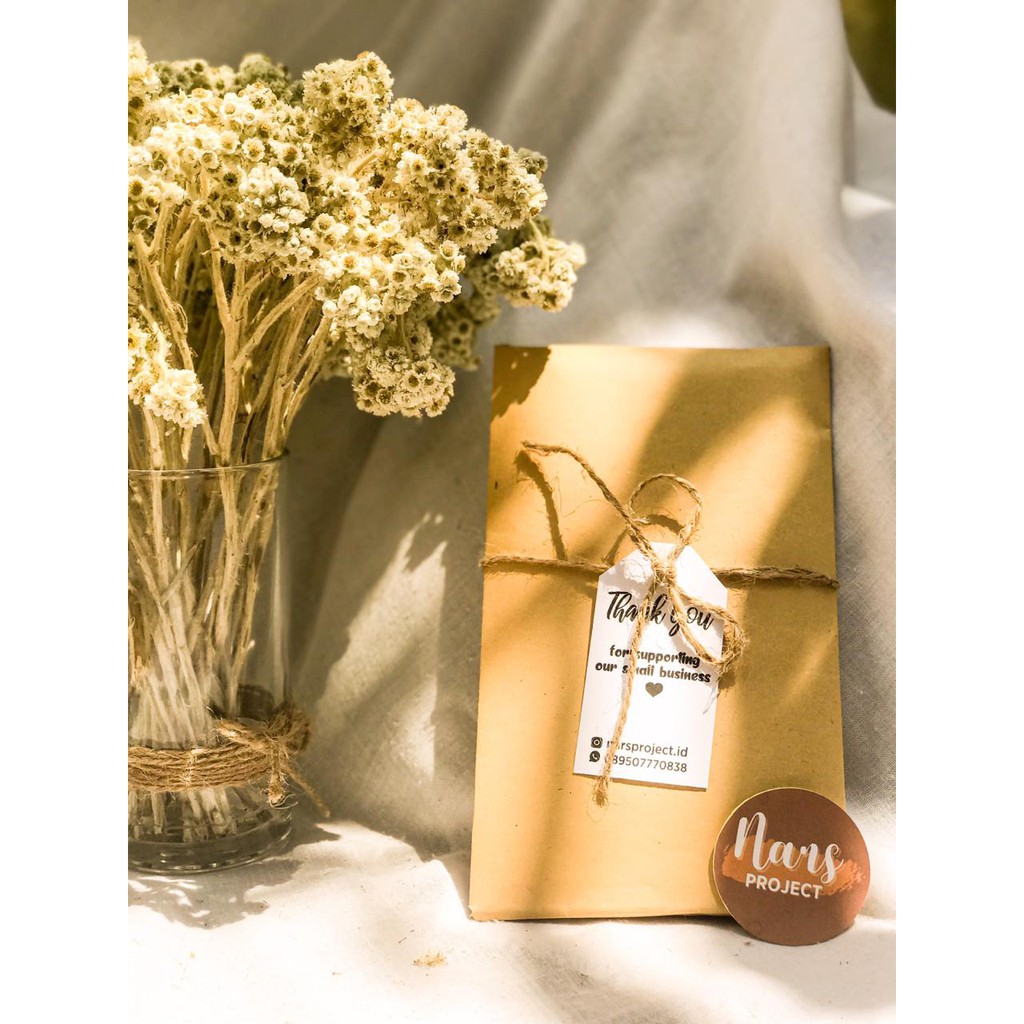 

HANG TAG THANK YOU CARD OLSHOP MURAH