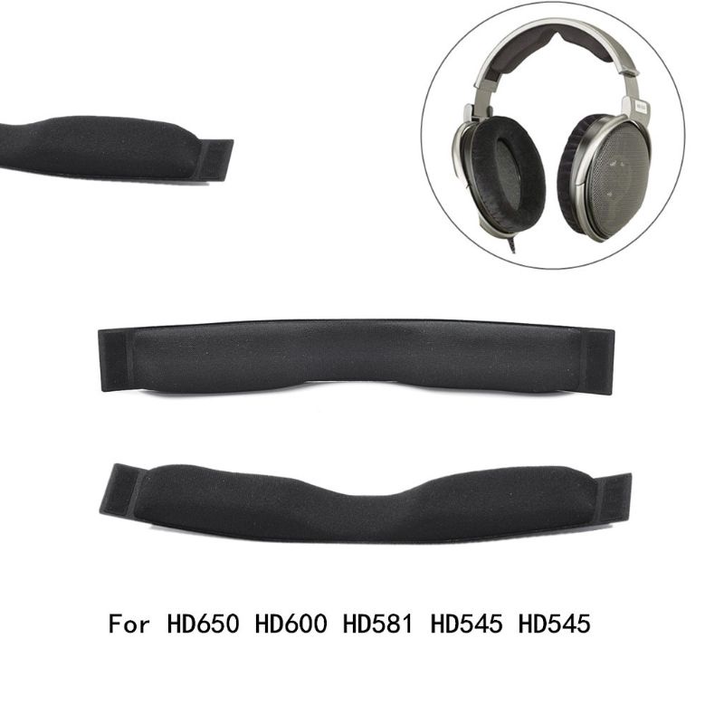 btsg Replacement Headband Soft Foam Cushion Pad For -Sennheiser HD580 HD600 HD650 HD581 HD545 HD545 Ear Bands