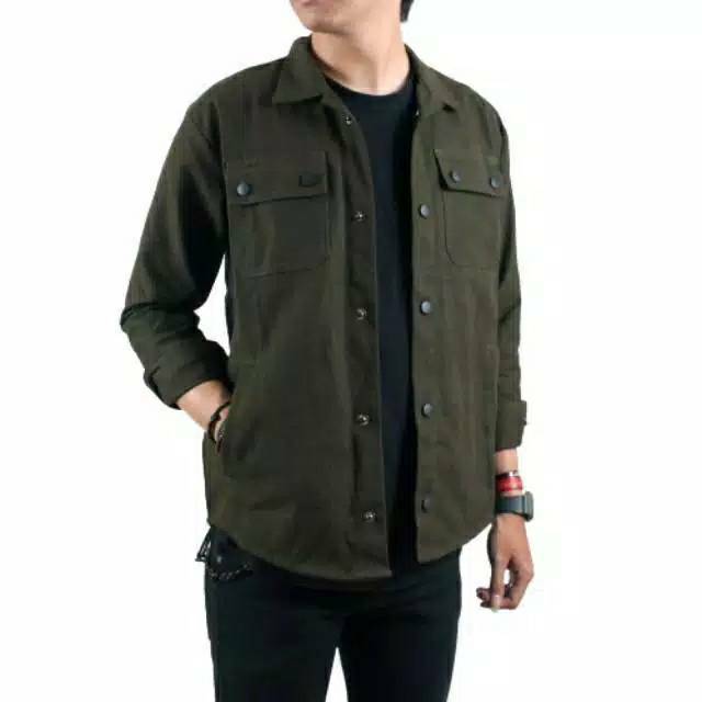 TURUN HARGA ! Jaket Semi Parka Pria Original Wolv Distro Bandung / Semi Parka Premium