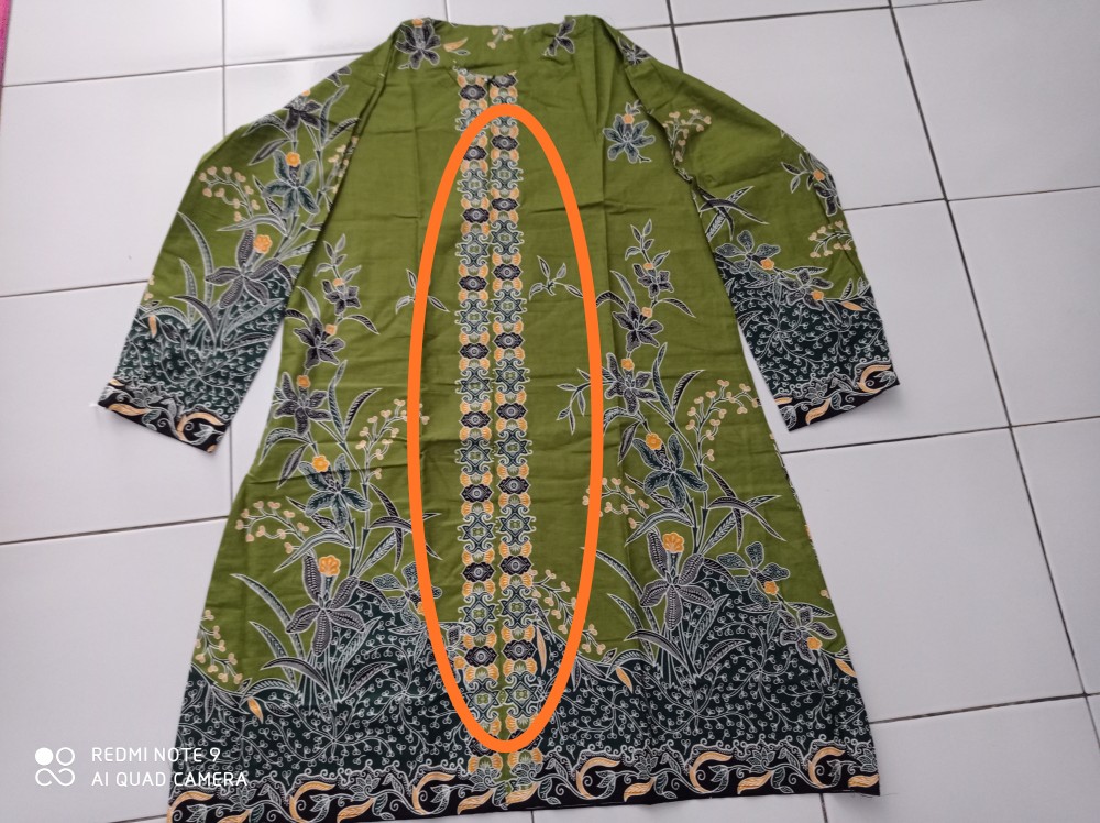 Grosir Terlaris Genes Jelita Tunic Navbor Yelbor Whitbor Creambor Tunik Batik Modern Hrb037