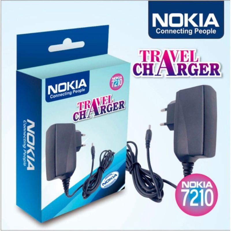 Casan Nokia 7210/Tc Travel Charger NOKIA 7210 Colokan Besar Original