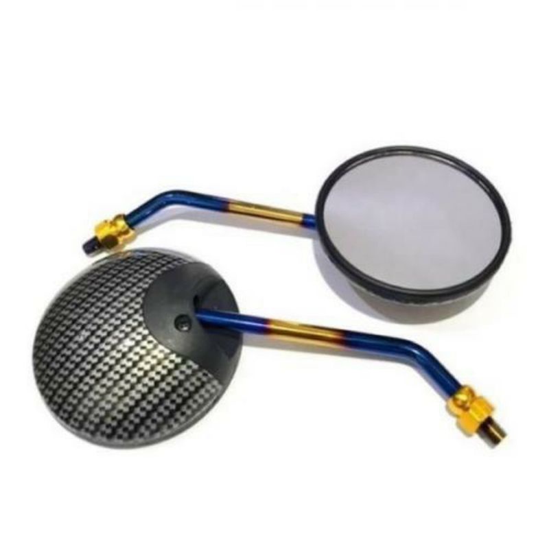 Spion Carbon Variasi Two Tone Honda Beat Scoopy Vario PCX Yamaha Mio JupiterZ Nmax Lexi Universal-6