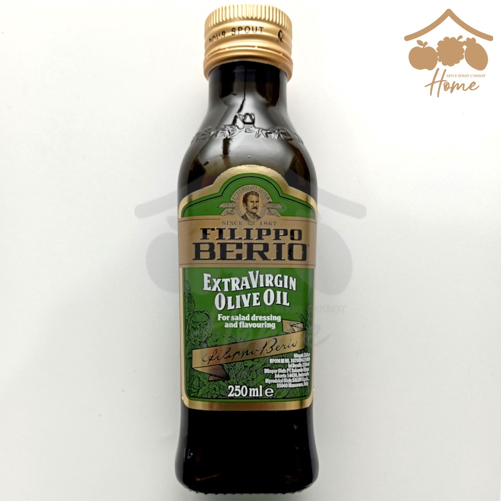 

Filippo Berio Extra Virgin Olive Oil 250ml EVOO MPASI 250 ml minyak
